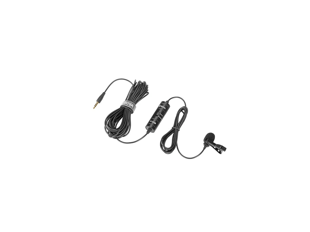 Boya BY-M1S Universal Lavalier Microphone in Qatar Boya BY-M1S Universal Lavalier Microphone in Qatar
